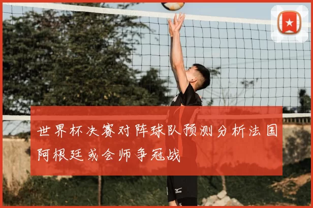 世界杯决赛对阵球队预测分析法国阿根廷或会师争冠战