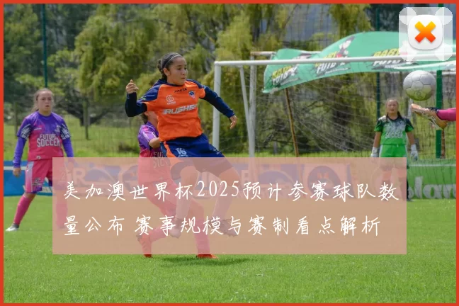美加澳世界杯2025预计参赛球队数量公布 赛事规模与赛制看点解析